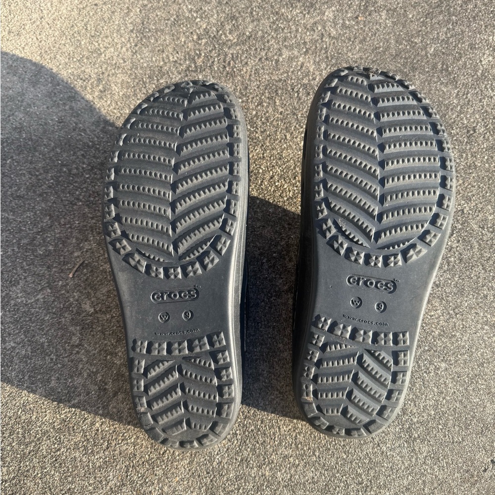 CROCS Women’s Black Slip-On Mule/Clog - Picture 5 of 6